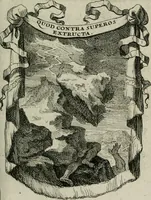An illustration from Le triomphe de la religion sous Louis le Grand : représenté par des inscriptions & des devises : avec une explication en vers latins & françois (1687)