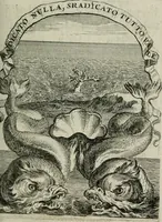 An illustration from Le triomphe de la religion sous Louis le Grand : représenté par des inscriptions & des devises : avec une explication en vers latins & françois (1687)
