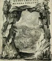 An illustration from Le triomphe de la religion sous Louis le Grand : représenté par des inscriptions & des devises : avec une explication en vers latins & françois (1687)