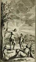 An illustration from Le triomphe royal : où l'on voit dêscrits les arcs de triomphe, piramydes, tablaux, & devises au nombre de 65, erigez à la Haye, à l'honneur de Guillaume III, roy d'Angleterre, Ecosse, France, & Irlande (1691)