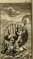 An illustration from Le triomphe royal : où l'on voit dêscrits les arcs de triomphe, piramydes, tablaux, & devises au nombre de 65, erigez à la Haye, à l'honneur de Guillaume III, roy d'Angleterre, Ecosse, France, & Irlande (1691)
