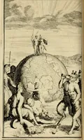 An illustration from Le triomphe royal : où l'on voit dêscrits les arcs de triomphe, piramydes, tablaux, & devises au nombre de 65, erigez à la Haye, à l'honneur de Guillaume III, roy d'Angleterre, Ecosse, France, & Irlande (1691)