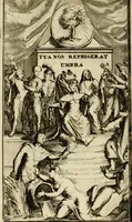 An illustration from Le triomphe royal : où l'on voit dêscrits les arcs de triomphe, piramydes, tablaux, & devises au nombre de 65, erigez à la Haye, à l'honneur de Guillaume III, roy d'Angleterre, Ecosse, France, & Irlande (1691)