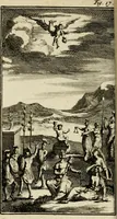 An illustration from Le triomphe royal : où l'on voit dêscrits les arcs de triomphe, piramydes, tablaux, & devises au nombre de 65, erigez à la Haye, à l'honneur de Guillaume III, roy d'Angleterre, Ecosse, France, & Irlande (1691)