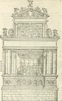 An illustration from Le triumphe d'Anuers faict en la susception du Prince Philips, Prince d'Espaigñ (1550)