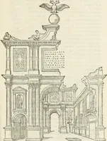 An illustration from Le triumphe d'Anuers faict en la susception du Prince Philips, Prince d'Espaigñ (1550)