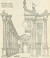 An illustration from Le triumphe d'Anuers faict en la susception du Prince Philips, Prince d'Espaigñ (1550)