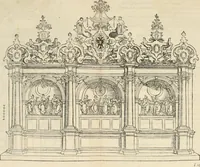 An illustration from Le triumphe d'Anuers faict en la susception du Prince Philips, Prince d'Espaigñ (1550)