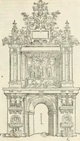 An illustration from Le triumphe d'Anuers faict en la susception du Prince Philips, Prince d'Espaigñ (1550)