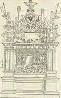 An illustration from Le triumphe d'Anuers faict en la susception du Prince Philips, Prince d'Espaigñ (1550)