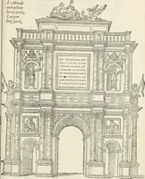 An illustration from Le triumphe d'Anuers faict en la susception du Prince Philips, Prince d'Espaigñ (1550)