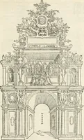 An illustration from Le triumphe d'Anuers faict en la susception du Prince Philips, Prince d'Espaigñ (1550)