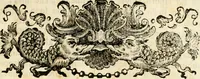 An illustration from Lettera all' illustrissimo e reverendissimo Monsignor fr. Giacinto Maria Milcovich, arcivescovo di Ragusi, intorno ad un' antica medaglia de' Caistrani (1755)