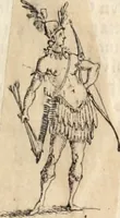 An illustration from Lettera al sig. Alberico Cibo, principe di Massa, sopra il giuoco fatto dal gran dvca intitolato Gverra d'amore il di 12. di Febraio 1615 in Firenze (1616)