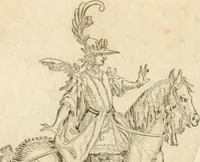 Picture 8 of 33 from Lettera al sig. Alberico Cibo, principe di Massa, sopra il giuoco fatto dal gran dvca intitolato Gverra d'amore il di 12. di Febraio 1615 in Firenze (1616), leaf 11