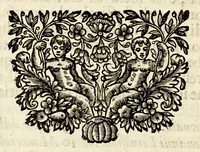 An illustration from Lettere della Santa Madre Teresa di Giesu fondatrice delle monache, e padri Carmelitani Scalzi (1690)