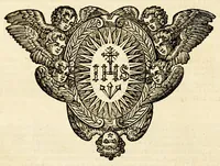 An illustration from Lettere della Santa Madre Teresa di Giesu fondatrice delle monache, e padri Carmelitani Scalzi (1690)