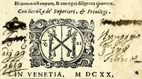 Picture 1 of 7 from Lettere della signora Isabella Andreini padovana, comica gelosa & academica intenta, nominata l'Accesa : aggivntovi di nvovo li ragionamenti piaceuoli dell'istessa : vi sono due tauole, vna delle Lettere e l'altra de' ragionamenti che nell'opera si contengono : di nuouo ristampate & con ogni diligenza ricorette (1620), leaf 3
