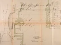 An illustration from Letter from the Secretary of war in response to Senate resolution of December 10, 1894, transmitting the report of the Board of Engineers and bridge-b (1894)