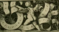 Picture 46 of 181 from Lettering in ornament; an enquiry into the decorative use of lettering, past, present, and possible (1902), leaf 120