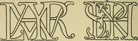 An illustration from Lettering in ornament; an enquiry into the decorative use of lettering, past, present, and possible (1902)