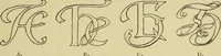 An illustration from Lettering in ornament; an enquiry into the decorative use of lettering, past, present, and possible (1902)