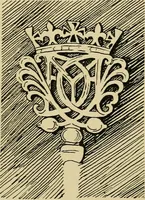 Picture 84 of 181 from Lettering in ornament; an enquiry into the decorative use of lettering, past, present, and possible (1902), leaf 166