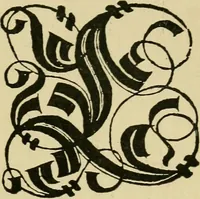 An illustration from Lettering in ornament; an enquiry into the decorative use of lettering, past, present, and possible (1902)