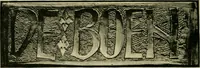 Picture 113 of 181 from Lettering in ornament; an enquiry into the decorative use of lettering, past, present, and possible (1902), leaf 189