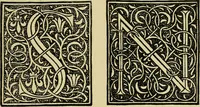 An illustration from Lettering in ornament; an enquiry into the decorative use of lettering, past, present, and possible (1902)