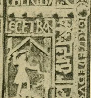 Picture 28 of 181 from Lettering in ornament; an enquiry into the decorative use of lettering, past, present, and possible (1902), leaf 94