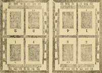 An illustration from The letter-press printer: a complete guide to the art of printing ; containing practical instructions for learners at case, press, and machine. Embracing the whole practice of book-work, with diagram and complete schemes of impositions; job work, with examples; news-work, colour work, to make coloured inks, to work press and machine, to make rollers, instructions in stereotyping, and other valuable information (1881)