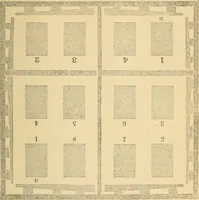An illustration from The letter-press printer: a complete guide to the art of printing ; containing practical instructions for learners at case, press, and machine. Embracing the whole practice of book-work, with diagram and complete schemes of impositions; job work, with examples; news-work, colour work, to make coloured inks, to work press and machine, to make rollers, instructions in stereotyping, and other valuable information (1881)