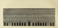 An illustration from Letters of an architect, from France, Italy, and Greece (1828)