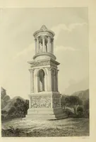 An illustration from Letters of an architect, from France, Italy, and Greece (1828)