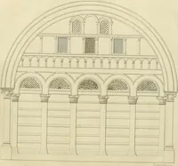 An illustration from Letters of an architect, from France, Italy, and Greece (1828)