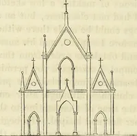 An illustration from Letters of an architect, from France, Italy, and Greece (1828)