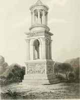 An illustration from Letters of an architect, from France, Italy, and Greece (1828)
