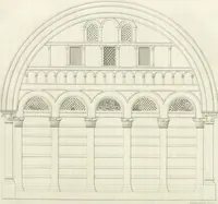 An illustration from Letters of an architect, from France, Italy, and Greece (1828)