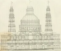 An illustration from Letters of an architect, from France, Italy, and Greece (1828)