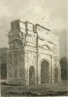 An illustration from Letters of an architect, from France, Italy, and Greece (1828)