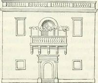An illustration from Letters of an architect, from France, Italy, and Greece (1828)