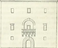 An illustration from Letters of an architect, from France, Italy, and Greece (1828)