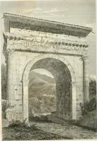 An illustration from Letters of an architect, from France, Italy, and Greece (1828)