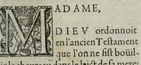 An illustration from [Lettre] declaratoire de la doctrine des peres Iesvites conforme aux decrets du Concile in Constance, adressee à la Royne mere du Roy Regente en France, (1610)