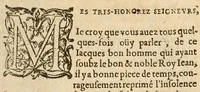 An illustration from Lettre de Iacques Bon-Homme Paysan de Beavvoisis à messeignevrs les Princes retirez de la Cour (1614)