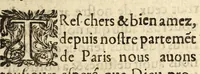 An illustration from Lettre Dv Roy Envoyee à Messieurs les Preuost des Marchands & Escheuins de la Ville de Paris : Touchant la Deffaicte du sieur de Soubize. (1622)