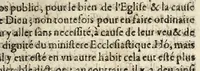 An illustration from Lettre missive de l'evesque du Mans. Auec la responce à icelle, faicte au mois de septembre dernier passé, par vn docteur en theologie de la faculté de Paris [Jean Boucher] ... (1589)