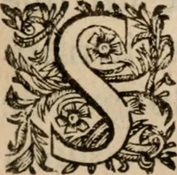 An illustration from Lettres de monsieur de Balzac (1626)