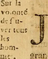 An illustration from Lettres d'un theologien à un de ses amis a l'occasion du Probleme ecclesiastique adressé a Mr. l'Abbé Boileau (1700)